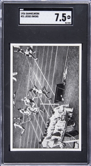1936 Reemstma Olympia #31 Jesse Owens - SGC NM+ 7.5